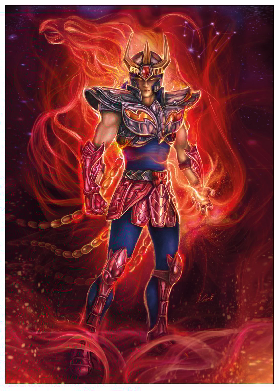 広輝 IKKI - Phoenix limited ed. of 30 A2(59,4x42) prints on 400gr. fine